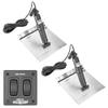 Lectrotab XKA Aluminum Alloy Trim Tab Kit w/Rocker Switch - 9 x 24 [XKAF9X24A] view 1
