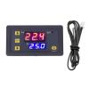 POWTAXBJGD AC 110V 220V T3230 24V Digital Time Delay Relay LED Display Cycle Timer Control Switch Adjustable Timing Relay Time Delay Switch (Size : AC110-220V Red Blue) view 2
