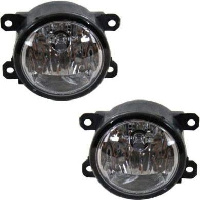 New Aftermarket Front Fog Light Passenger And Driver Side Assembly Compatible With Acura ILX 2013-2018/RDX 2010-2018 / Honda Pilot 2012-2015 Replaces OE 33900T0AA01 | AC2592111