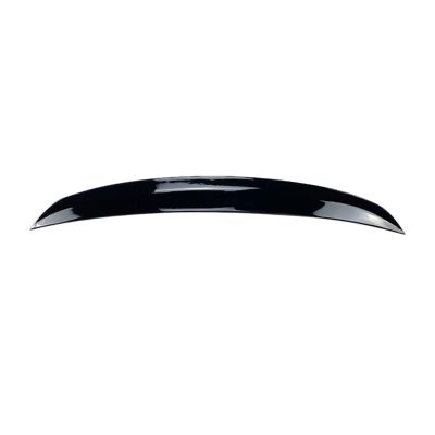 BHMTAJ ABS Rear Trunk Lid Spoiler Wing Compatible with Mercedes Benz CLA Class X118 CLA200 260 CLA35 CLA45 AMG Car Tail Tailgate Roof Splitter Lip (Color : Glossy Black)