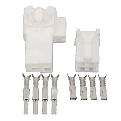 Milkweed Multi-Purpose 4 Pin DJ7046Y-2.2-11/21 Auto Electrical Connector Male and Female Plug Connector with Terminal (Color : Male and Female Plug, Size : 10 Sets)