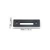 LVOUP Rear Moonroof Latch Rev 0 - F Retainer 84900118 Sunroof Lock Compatible for Chevy Traverse GMC Acadia Buick Enclave view 2