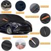 QUYDDC 16-Layer Special Full Car Cover Fit for 2006-2023 MERC-edes Benz S Series S400 S550 S63 AMG, Ultra Heavy 600D Oxford Cloth, All-Weather Protection Summer Sun Exposure Winter Snow Rain Dust UV view 2