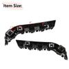 RLB-HILON Front Bumper Bracket Compatible with Honda Civic 2016 2017 2018 2019 2020 2021 Year, for Driver and Passenger Side Pair/Set view 3