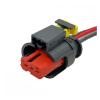 BUIEX 3Pin Tyco Auto Fuel Diesel Injector Ignition Coil Plug Sealed Sensor Electronic Connector Wire Harness 284425-1 284426-1 view 1