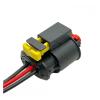 BUIEX 3Pin Tyco Auto Fuel Diesel Injector Ignition Coil Plug Sealed Sensor Electronic Connector Wire Harness 284425-1 284426-1 view 2