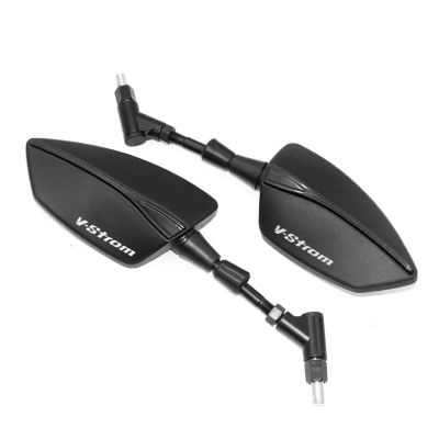 xiangyangyang For Suzuki DL650 V-Strom DL1000 DL 650/XT DL1000/XT V Motorcycle Side Rear View Rearview Mirrors (Color : Black)