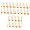 FRCOLOR 60pcs Wooden Handle Small Brush for Keyboard Cleaning Paint Brush Dedusting Tool view 1