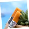FRCOLOR 60pcs Wooden Handle Small Brush for Keyboard Cleaning Paint Brush Dedusting Tool view 2