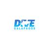 Lauranna Pacific Dive Galapagos with Shark, Scuba Diving at The Galapagos Islands Sticker, 33, White view 1