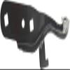 Passenger Side Upper Hood Hinge fits 2010-2017 Chevrolet Equinox view 1