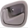 Front or Rear Driver Side Interior Door Handle Gray without Door Lock Hole with Manual Door Locks fits 1998-2002 Chevrolet Prizm (with Manual Door Locks) view 1