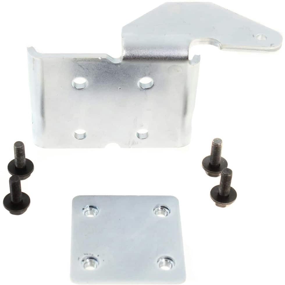 Front Passenger Side Upper Door Hinge Chrome fits 1996-2022 Chevrolet Express 3500 (Mounts on Body)