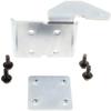 Front Passenger Side Upper Door Hinge Chrome fits 1996-2022 Chevrolet Express 3500 (Mounts on Body) view 2