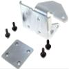 Front Passenger Side Upper Door Hinge Chrome fits 1996-2022 Chevrolet Express 3500 (Mounts on Body) view 3