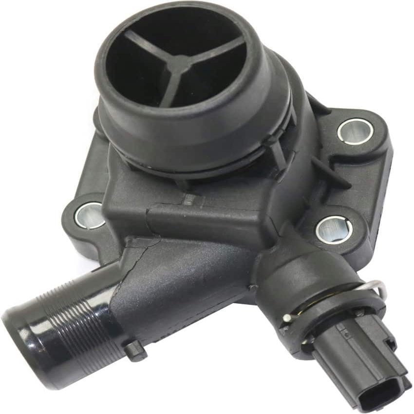 thermostat Housing - Plastic Includes Sensor and Gasket fits 2008-2015 Volvo Xc70 (Gas 195 Degree)