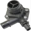 thermostat Housing - Plastic Includes Sensor and Gasket fits 2008-2015 Volvo Xc70 (Gas 195 Degree) view 2