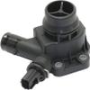 thermostat Housing - Plastic Includes Sensor and Gasket fits 2008-2015 Volvo Xc70 (Gas 195 Degree) view 3