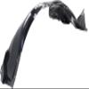 Front Passenger Side Fender Liner without Turbo fits 2013-2015 Hyundai Veloster (Production Date to December 23 2014) view 3