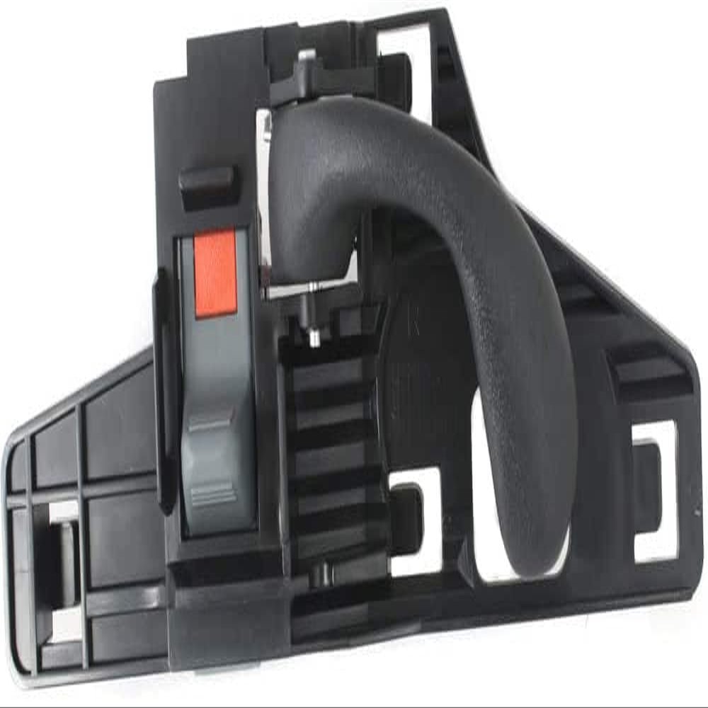 Front Passenger Side Interior Door Handle Black with Door Lock Button fits 1999-2004 Chevrolet S10 (Crew Cab Pickup)