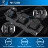 Sorghum Power Window Switch Driver Side - Master Window Switch Compatible with 2011-2017 Hyundai Accent 16 Pins Replace# 93570-1R111 93570-1R110 93570AP1R101 935701R110 view 3