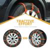 20 Pcs Car Snow Chains Zip Tie for Tire Cable Snow Tire Chains s for Cars Snow s Cable s for s Snow es Snow s for s Ties view 3