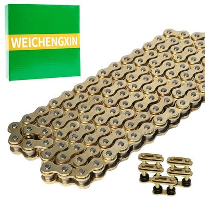 WEICHENGXIN 415H-110L O-Ring Chain for 49cc 60cc 66cc 80cc 2-Stroke Engine Motor Motorized Bicycle Bike Heavy Duty Chain High Power Racing Parts