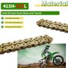 WEICHENGXIN 415H-110L O-Ring Chain for 49cc 60cc 66cc 80cc 2-Stroke Engine Motor Motorized Bicycle Bike Heavy Duty Chain High Power Racing Parts view 2