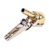 Pissente High Strength Clip On Ball Foot Air Chuck Tire Inflator Gauge Fitting Tool, Made of Zinc Alloy Plating Copper Material, Universal Quick Connector for Tire Valve view 1