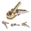 Pissente High Strength Clip On Ball Foot Air Chuck Tire Inflator Gauge Fitting Tool, Made of Zinc Alloy Plating Copper Material, Universal Quick Connector for Tire Valve view 4