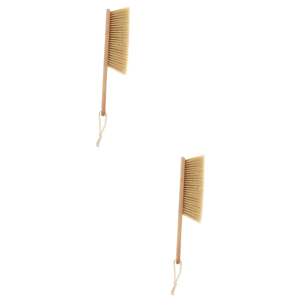 FRCOLOR 2pcs Practical Bed Brush Cleaning Brush Soft Bristle Home Dusting Tool Quilt Sofa Cleaner