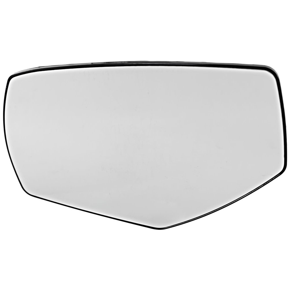 Driver Side Mirror Glass Heated Non-Towing Flat without Turn Signal Light with Blind Spot Glass Backing Plate fits 2019 Chevrolet Silverado 1500 Ld (with Non-Towing Mirror)