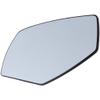 Driver Side Mirror Glass Heated Non-Towing Flat without Turn Signal Light with Blind Spot Glass Backing Plate fits 2019 Chevrolet Silverado 1500 Ld (with Non-Towing Mirror) view 3