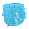 WOONEKY 1pc Foldable Water Bucket Foot Bath Basin for Easy Soaking Portable Travel Wash Basin Double Handles for Car Washing and Fishing view 1