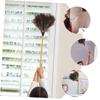FRCOLOR 6pcs Ergonomic Handle Home Duster Dust Remover for Ceiling Wall Furniture Car Computer Air Conditioning Tv view 3