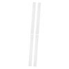 NOLITOY 4pcs Window Squeegee Refill Rubber Squeegee Replacement Shower Refill Strip Fit Scrubbers view 1