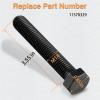 KPALAG 2PCS Upgraded M14 Torsion Bar Key Adjustment Bolts, Torsion Bar Adjuster Bolts Compatible with Silverado 2500HD 3500HD 2011-2021, Sierra 2500HD 3500HD 2011-2022 Replace#: 11570329 view 3