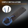 cciyu 10x 3/8" 6 Led Blue Light LED Marker Clearance Indicator Light Front Rear Tail Lamp Amber LED Side Marker Lights Heavy Truck Lighting Trailer Truck Trailer RV Cab Boat Bus Lorry view 3