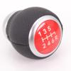 CHELANGHU 6 Speed Leather Gear Stick Shift Knob for 2015 2016 2017 2018 2019 2020 2021 2022 Subaru WRX/STI Shift Knob,35022VA020(Red) view 4