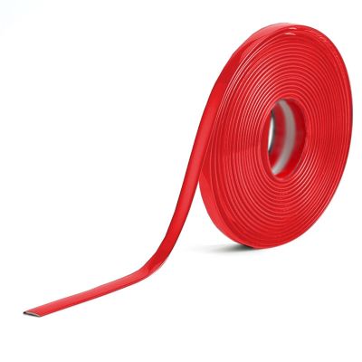 FORVOLWCO 9.8ft Universal Car Scratchproof Tape, Self Adhesive Automotive Car Exterior and Interior Molding Trim, Car Decorative Strip(Red,6mm(0.23Inch))