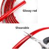 FORVOLWCO 9.8ft Universal Car Scratchproof Tape, Self Adhesive Automotive Car Exterior and Interior Molding Trim, Car Decorative Strip(Red,6mm(0.23Inch)) view 4