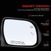 A-Premium Passenger Side Power Door Mirror Compatible with Toyota view 3