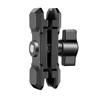 Strong Aluminum Alloy Double Socket Arm for 1-Inch Ball Mount Base Bike Motorcycle Holders Aluminum Alloy Double Socket Arm