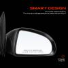 A-Premium Passenger Side Manual Door Mirror Compatible with Chevrolet view 3