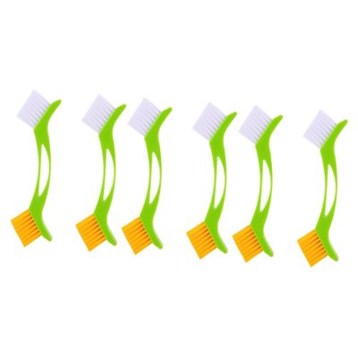 FRCOLOR 6pcs Household Cleaning Brush Ergonomic Design for Easy Dust Removal for Window Frames Countertops Sinks Random Color for Versatile Use