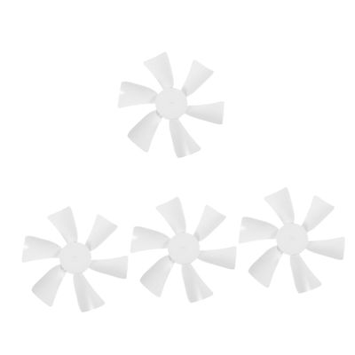 ULTECHNOVO 4pcs Rv Vent Fan Blades Easy Install Replacement for Rv Fans Sturdy Material for -Term Use Compatible Various Ventilation Needs