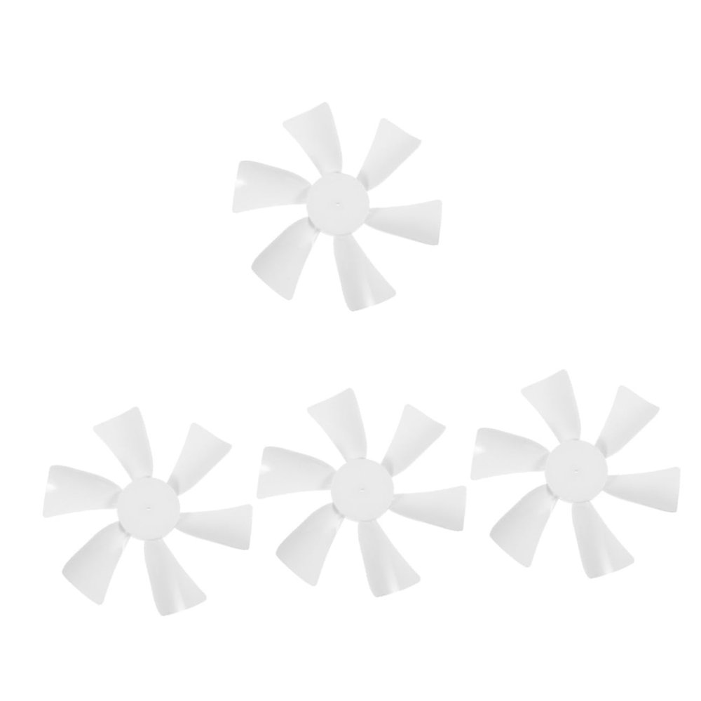 ULTECHNOVO 4pcs Rv Vent Fan Blades Easy Install Replacement for Rv Fans Sturdy Material for -Term Use Compatible Various Ventilation Needs