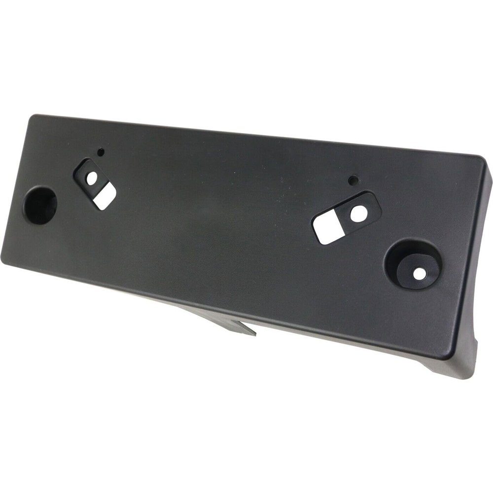 License Plate Bracket for Nissan Altima 2010 to 2013 Front Side, Coupe, Black, Plastic NI1068139 96210ZX10A