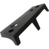 License Plate Bracket for Nissan Altima 2010 to 2013 Front Side, Coupe, Black, Plastic NI1068139 96210ZX10A view 2