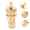 POPETPOP 4pcs Chrome Tire Valve Caps Replacement for Car Vehicle Decorative Valve Stem Caps Seals Easy Install Protects Against Stains and Air Leaks view 2